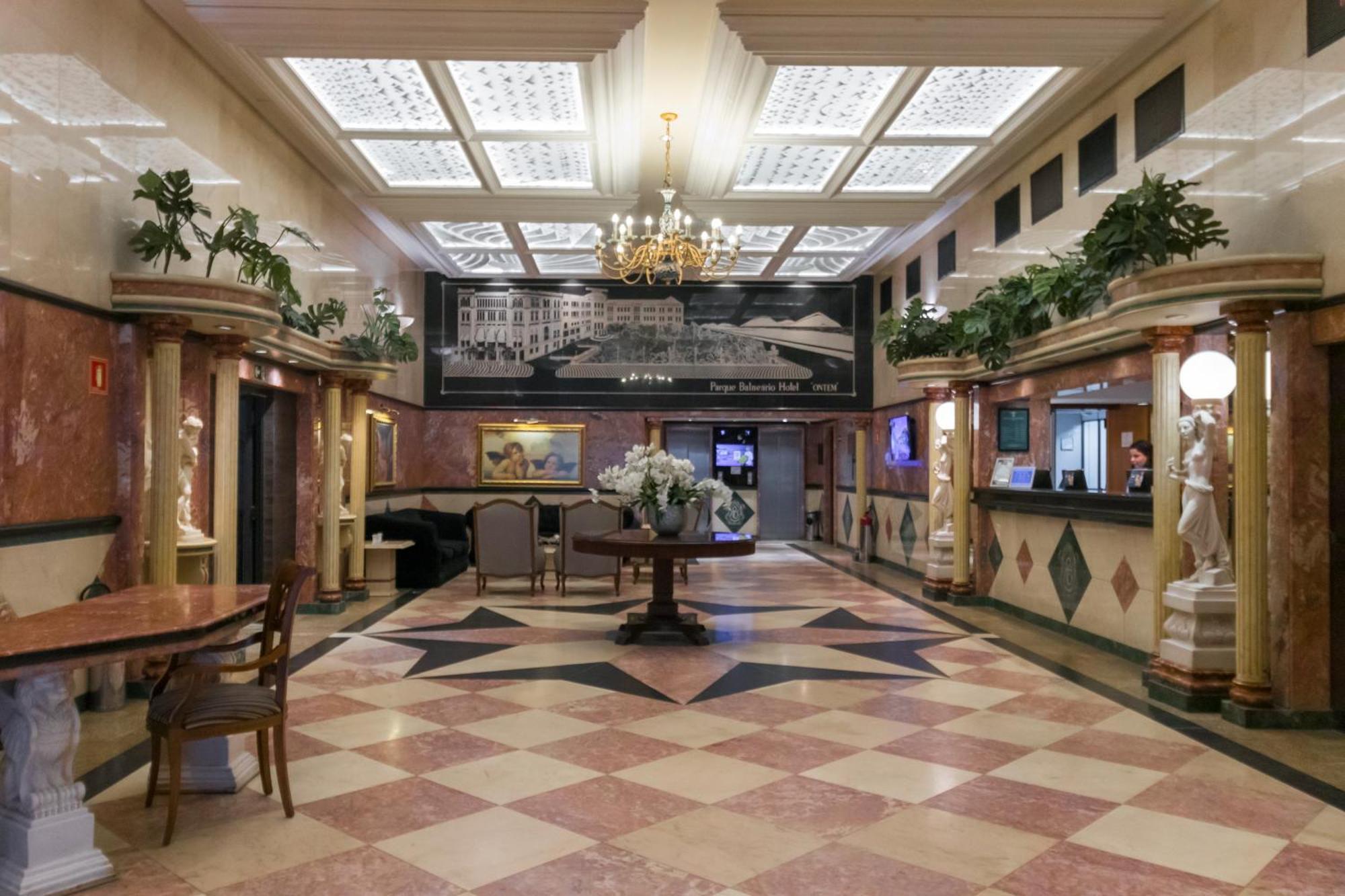 Parque Balneario Hotel Santos By Castelo Itaipava מראה חיצוני תמונה Lobby